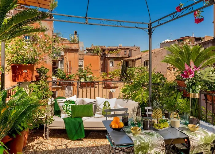 Stunning Flat With Terrace In Trastevere *
