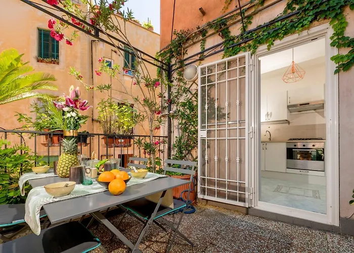 Stunning Flat With Terrace In Trastevere Apartment